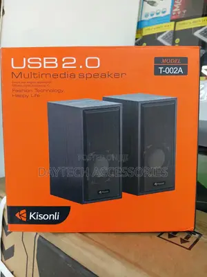 Kisonli T-002a Wooden USB 2.0 Multimedia Speaker.