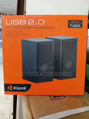 Kisonli T-002a Wooden USB 2.0 Multimedia Speaker.