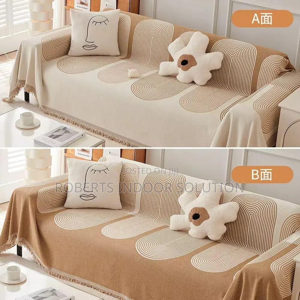Big Fitting Reversible Chenille Sofa Covers