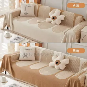 Big Fitting Reversible Chenille Sofa Covers
