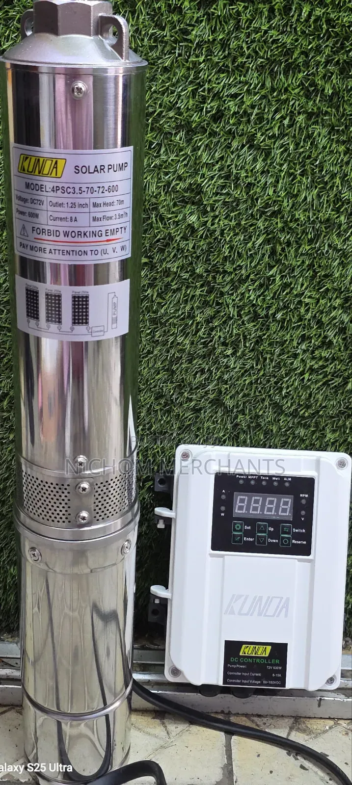 70m Solar Submersible Water Pump/600watts Solar Water Pump