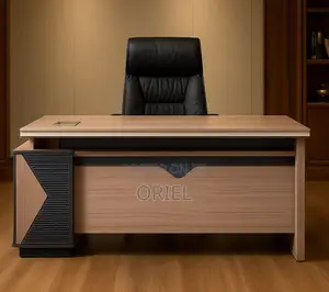 Office Desk : 1600MM Executive Office Desk With Cable Management