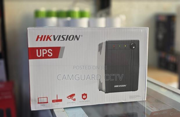 Hikvision 1000VA UPS 600W Reliable Backup With 2 X 12V 7Ah