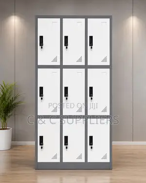 9 Door Storage Staff Locker Cabinet.