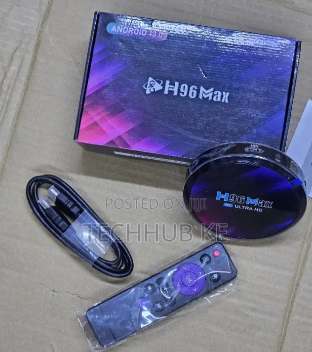 H96 Max 4gb Ram 32gb Rom Smart TV Box With Uhd Playback