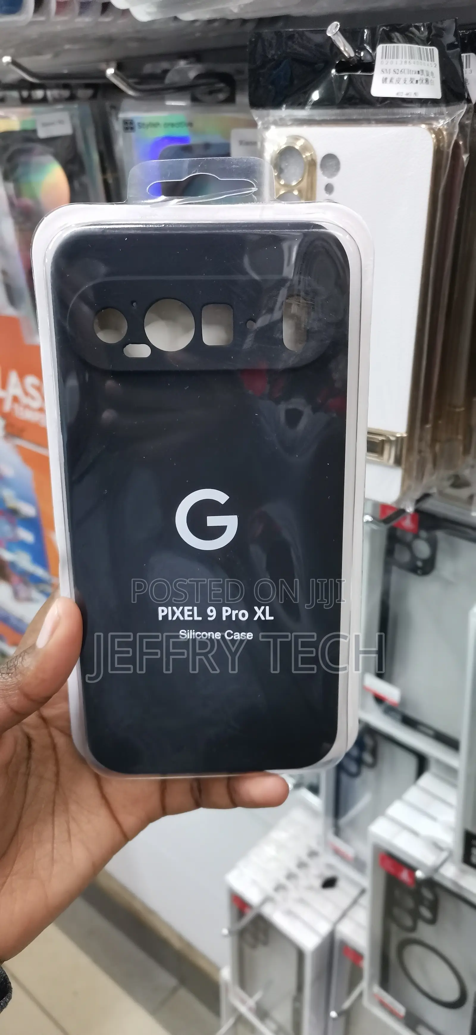 Flexible, Shock-Absorbent Silicone Rubber Case- Google Pixel 9 Pro XL