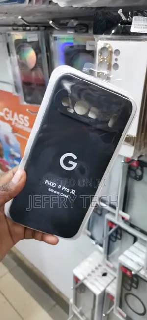 Flexible, Shock-Absorbent Silicone Rubber Case- Google Pixel 9 Pro XL