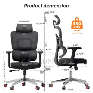 Modern High Back Staffroom Ergonomic Chair.