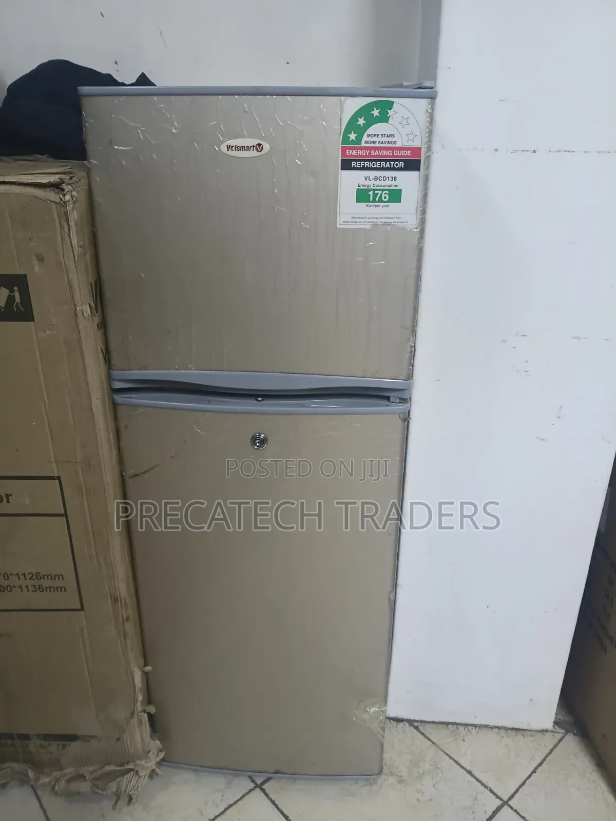 Volsmart 138 Litres Fridge – Energy Saving