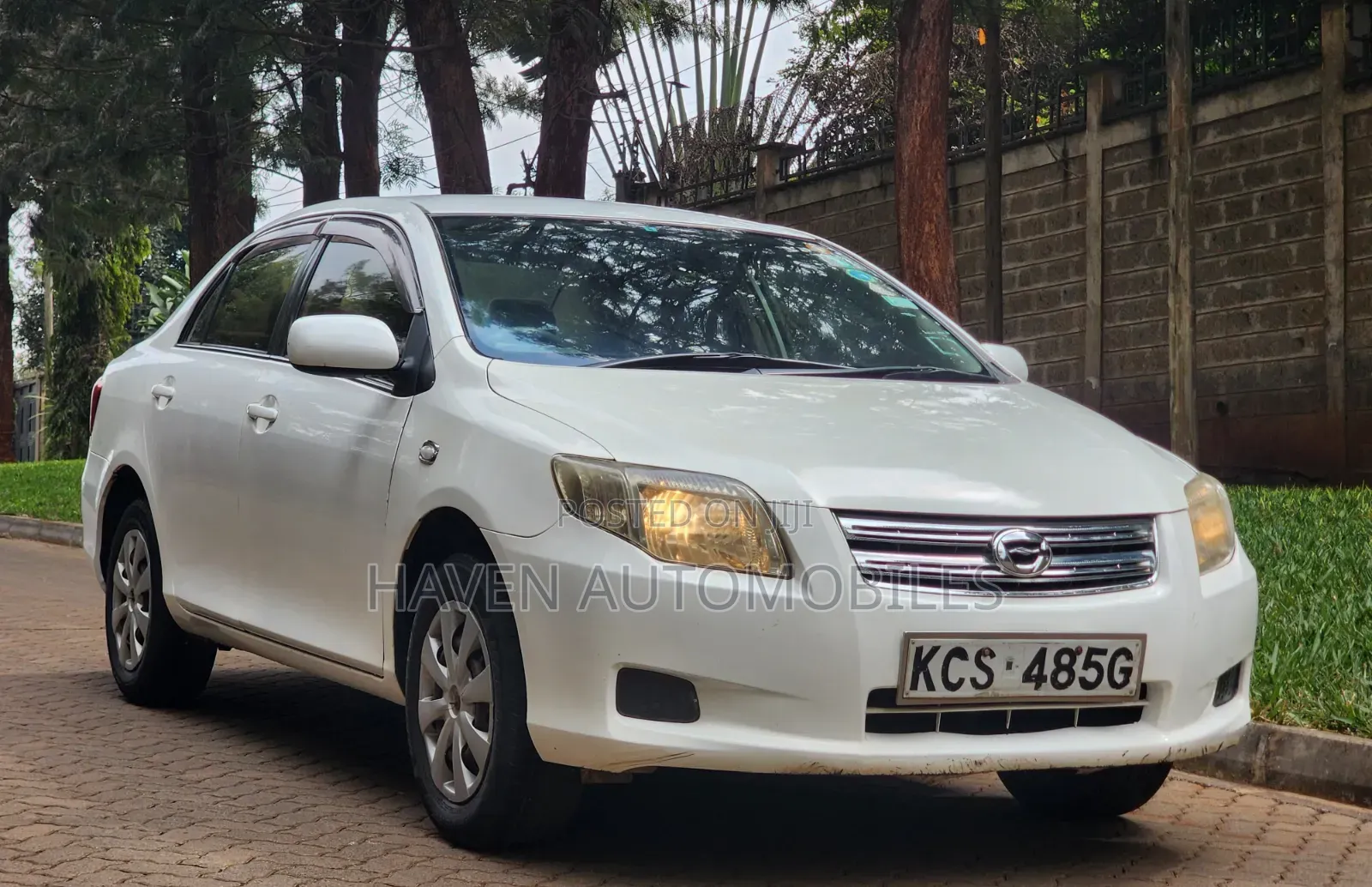 Toyota Axio 2011 White