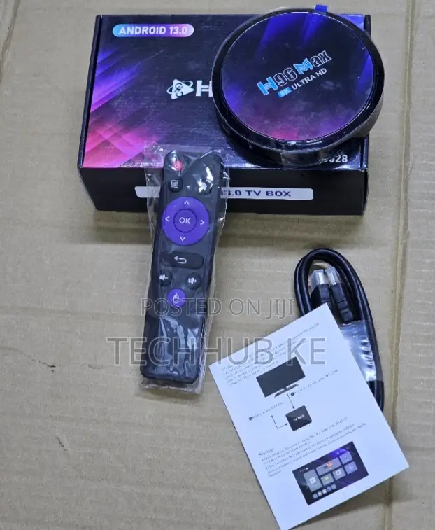 TV Box, H96 Max Android 13.0 Smart Box 4gb Ram 32gb Rk3528