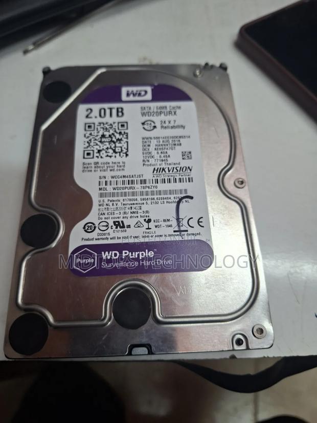 2TB Surveillance Harddisk - main view