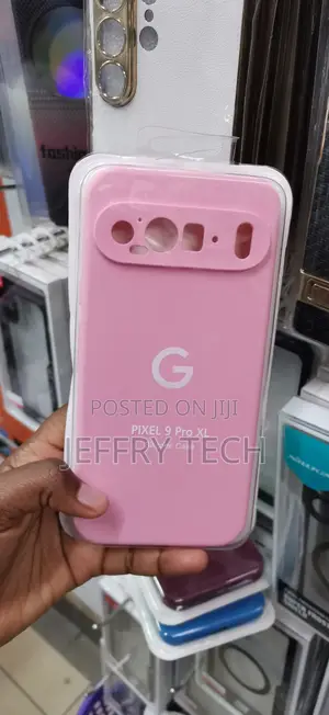 Pink Silicone Protective Case Explicitly Branded for The