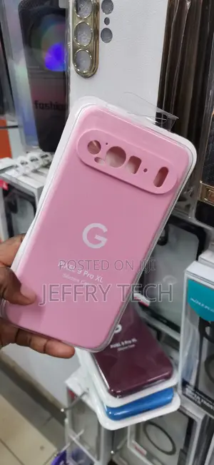 Pink Silicone Protective Case Explicitly Branded for The