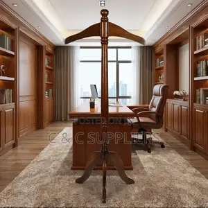 Mahogany Coat Stand.