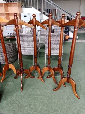 Mahogany Coat Stand.