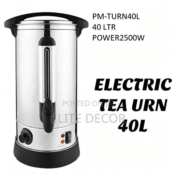 Premier 45L Commercial Electric Tea Urn – 2500W Stainless Steel