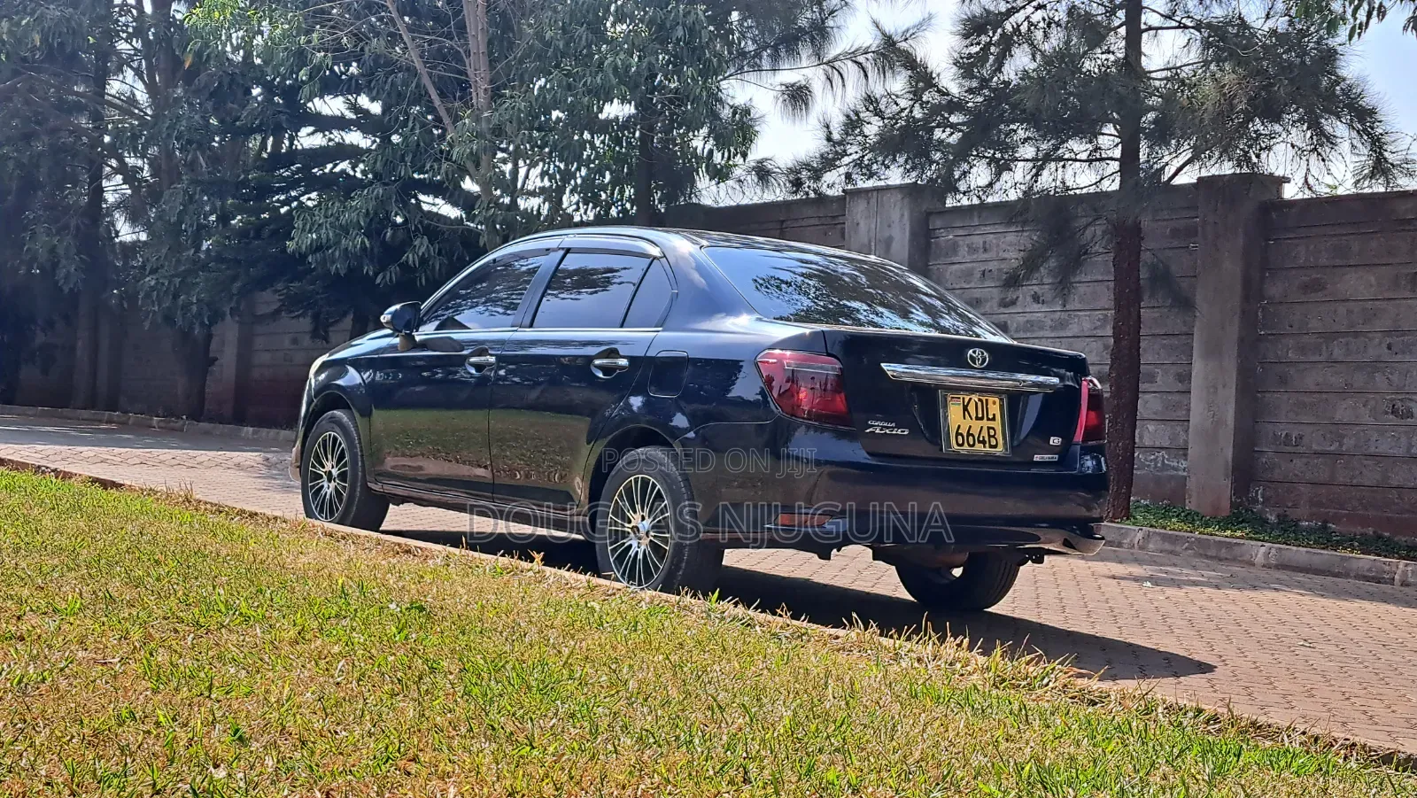 Toyota Axio 2015 Black