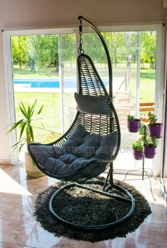 Home Chairs; Egg-Shaped Rattan Hanging Chair