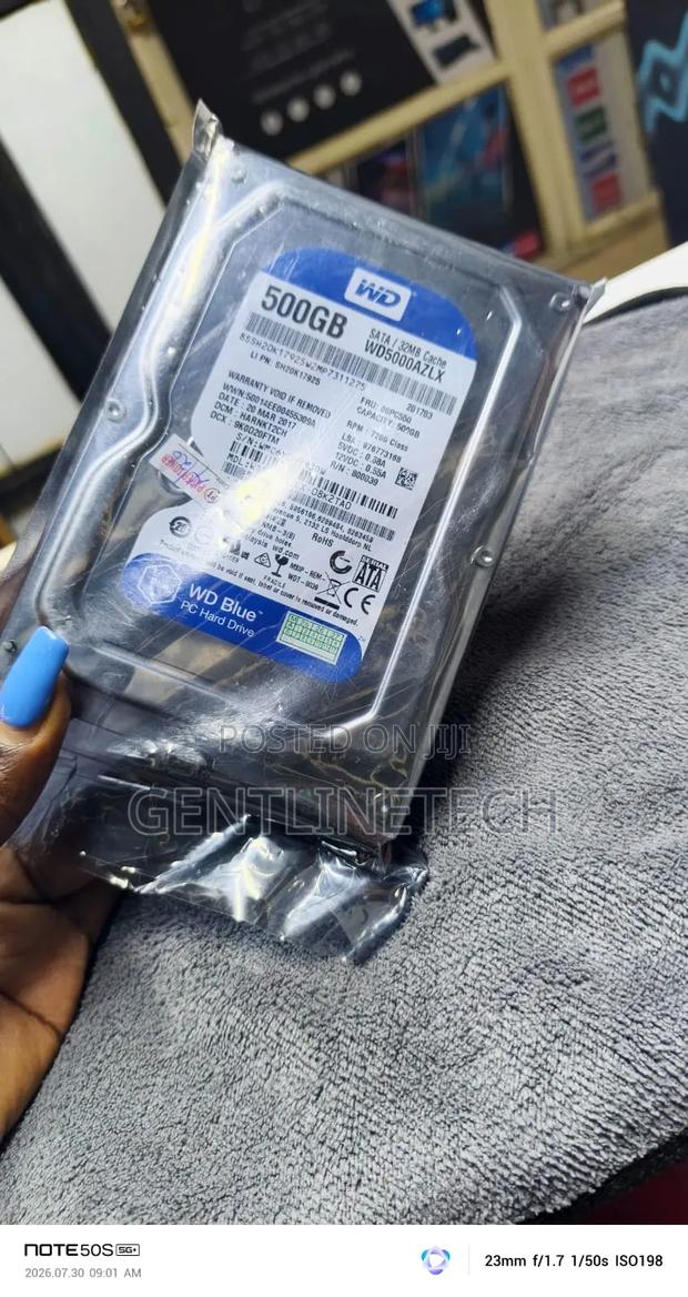 WD Blue 500GB Laptop Hard Drive " - thumbnail 2