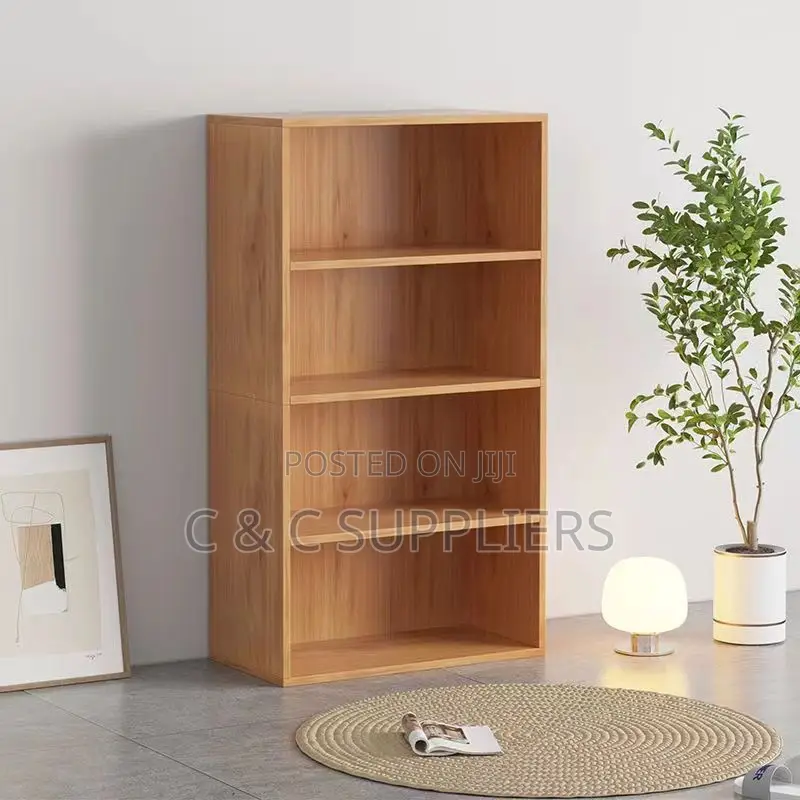 4-Tier Wooden Bookcase.