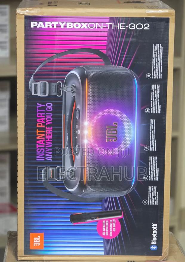 JBL Partybox on-the-Go2 With 1mic Speaker