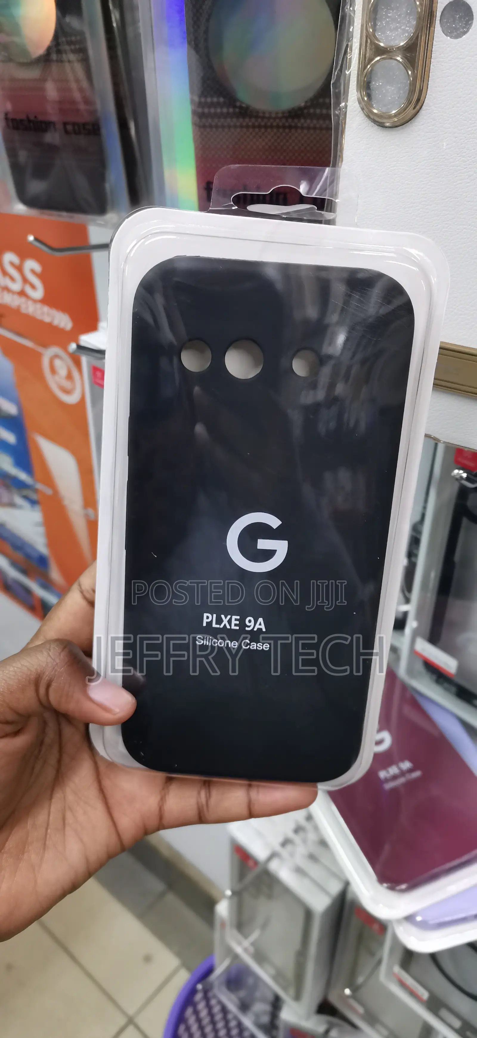 Google Pixel 9a Anti-Slip Grip and Standard Scratch Protection Cover