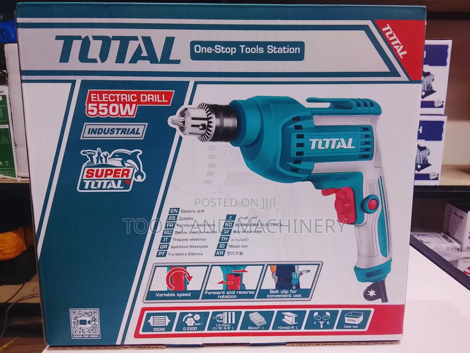 Brand New Reliable Total Industrial Electric Drill 550watts