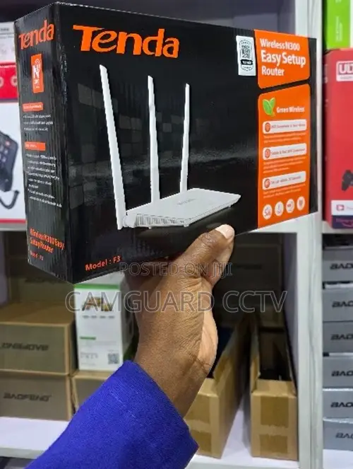 Tenda F3 300Mbps Smart WiFi Router With Wide Coverage