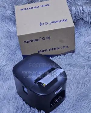 XPrinter Mini Receipt Printer LAN PORT High-Speed Thermal POS Printer