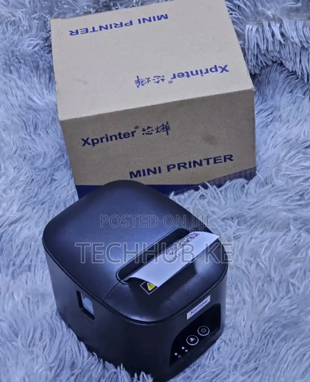 XPrinter Mini Receipt Printer LAN PORT High-Speed Thermal POS Printer