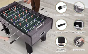 *Foldable Foosball Table Game Set