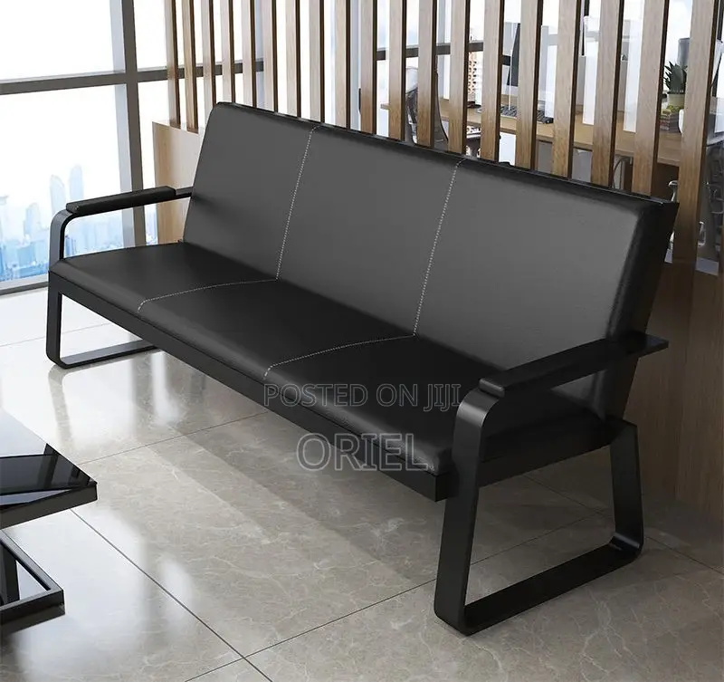 Office Waiting Sofa : 5-Seater Reception Sofa
