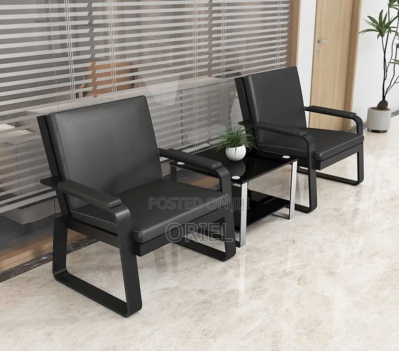 Office Waiting Sofa : 5-Seater Reception Sofa