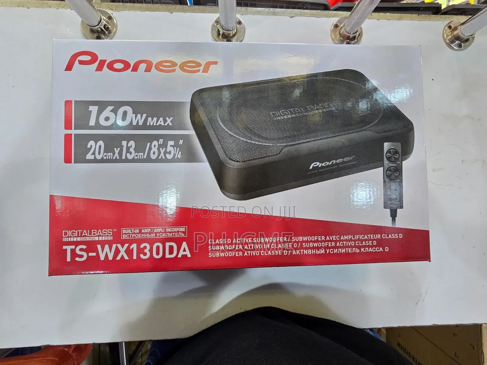 Pioneer WX130A Class D Active Underseat Subwoofer
