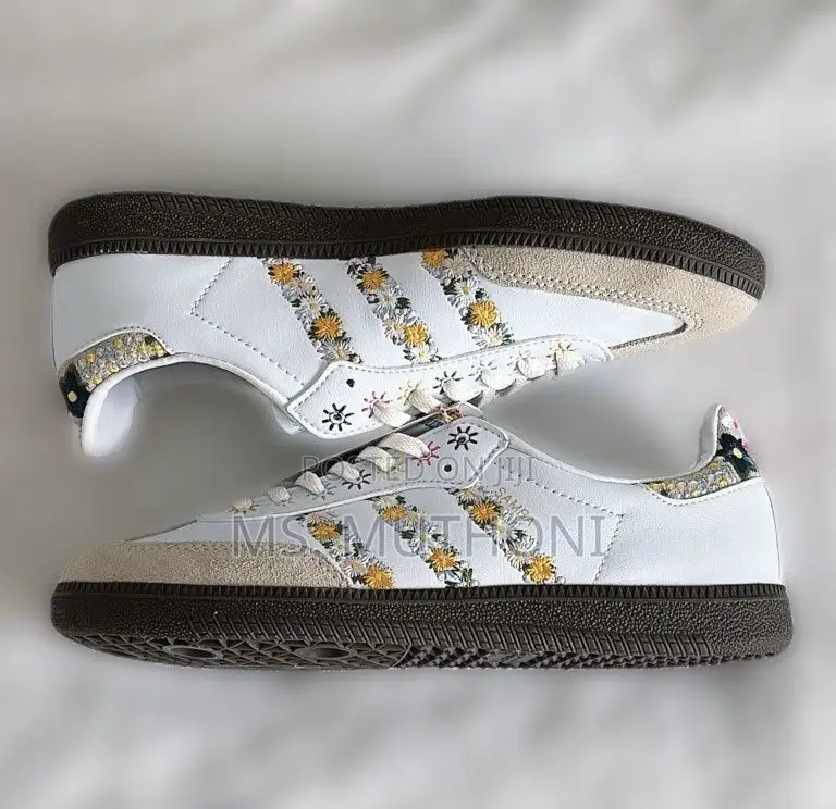 Adidas Samba OG Satin 'Floral Cloud Clear Granite Size 36-42