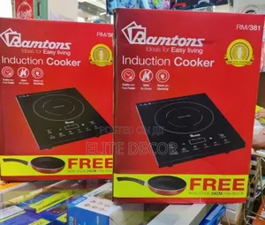 Ramtons RM/381 Induction Cooker With Free 24cm Non-Stick Pan