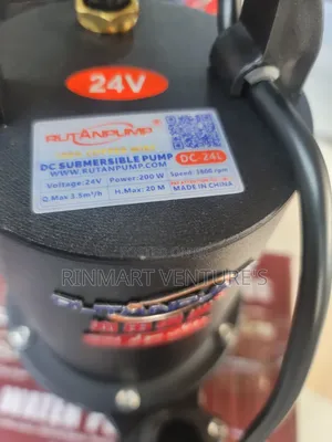 Rutan DC Pump 24volts /DC Pump 24v