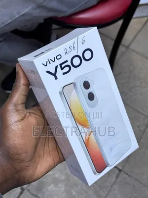 New Vivo Y500 256 GB Black