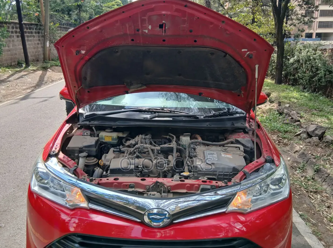 Toyota Corolla Fielder 2016 Red