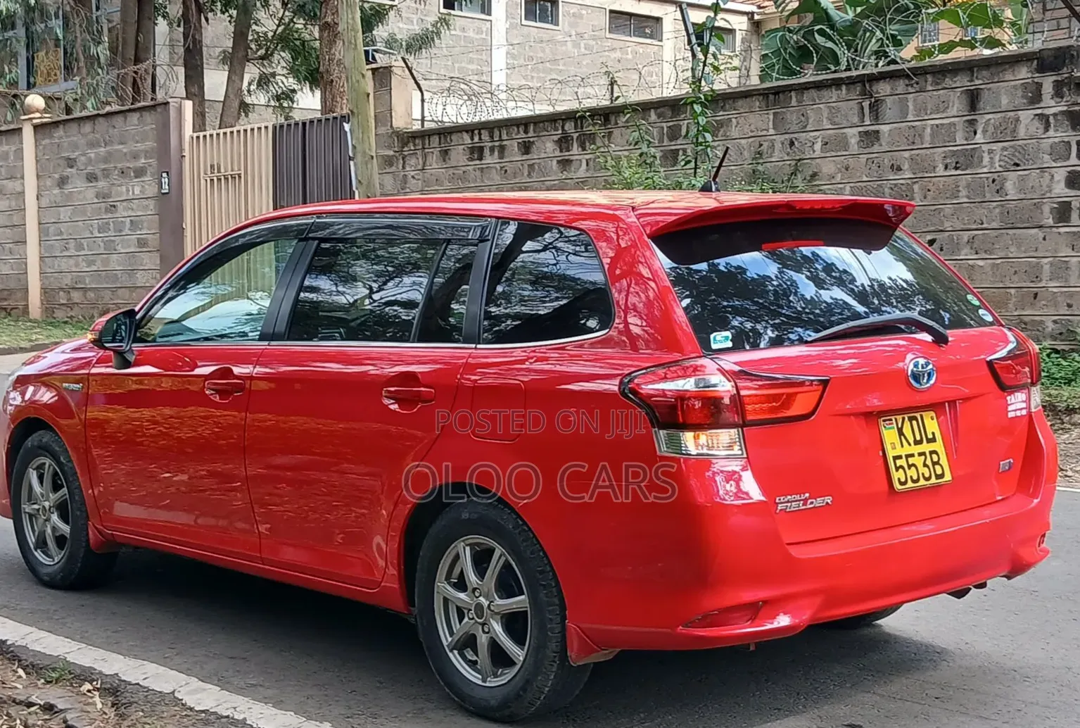 Toyota Corolla Fielder 2016 Red