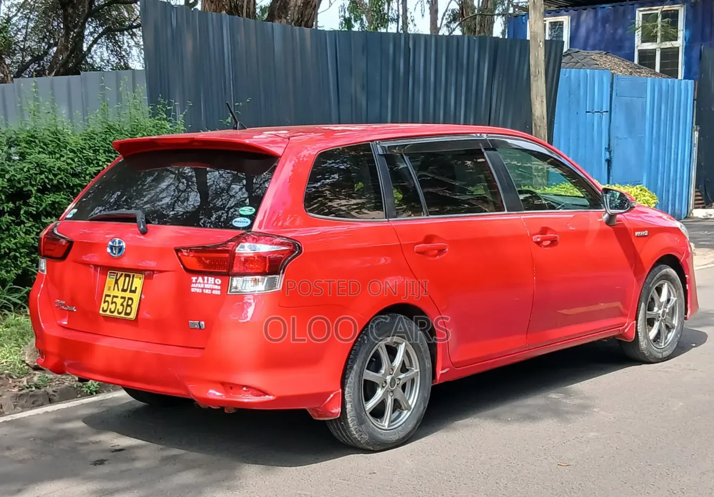 Toyota Corolla Fielder 2016 Red