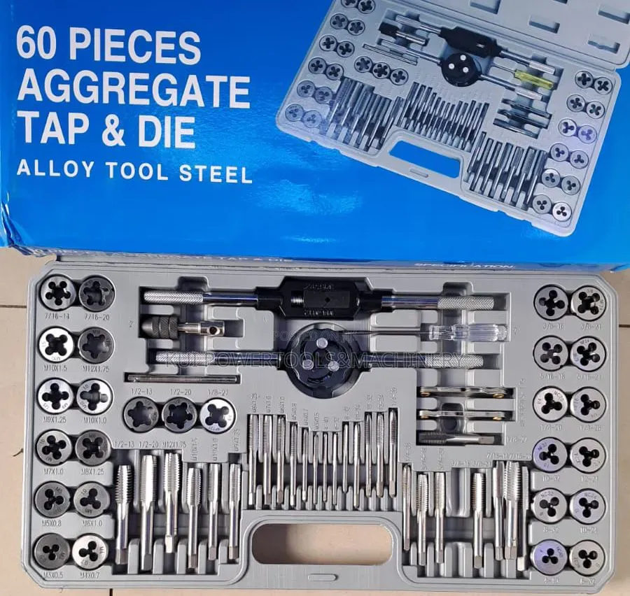 60pc Tap and Die Set / 60pcs Tap and Die Set