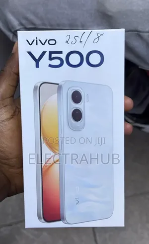 New Vivo Y500 256 GB Black