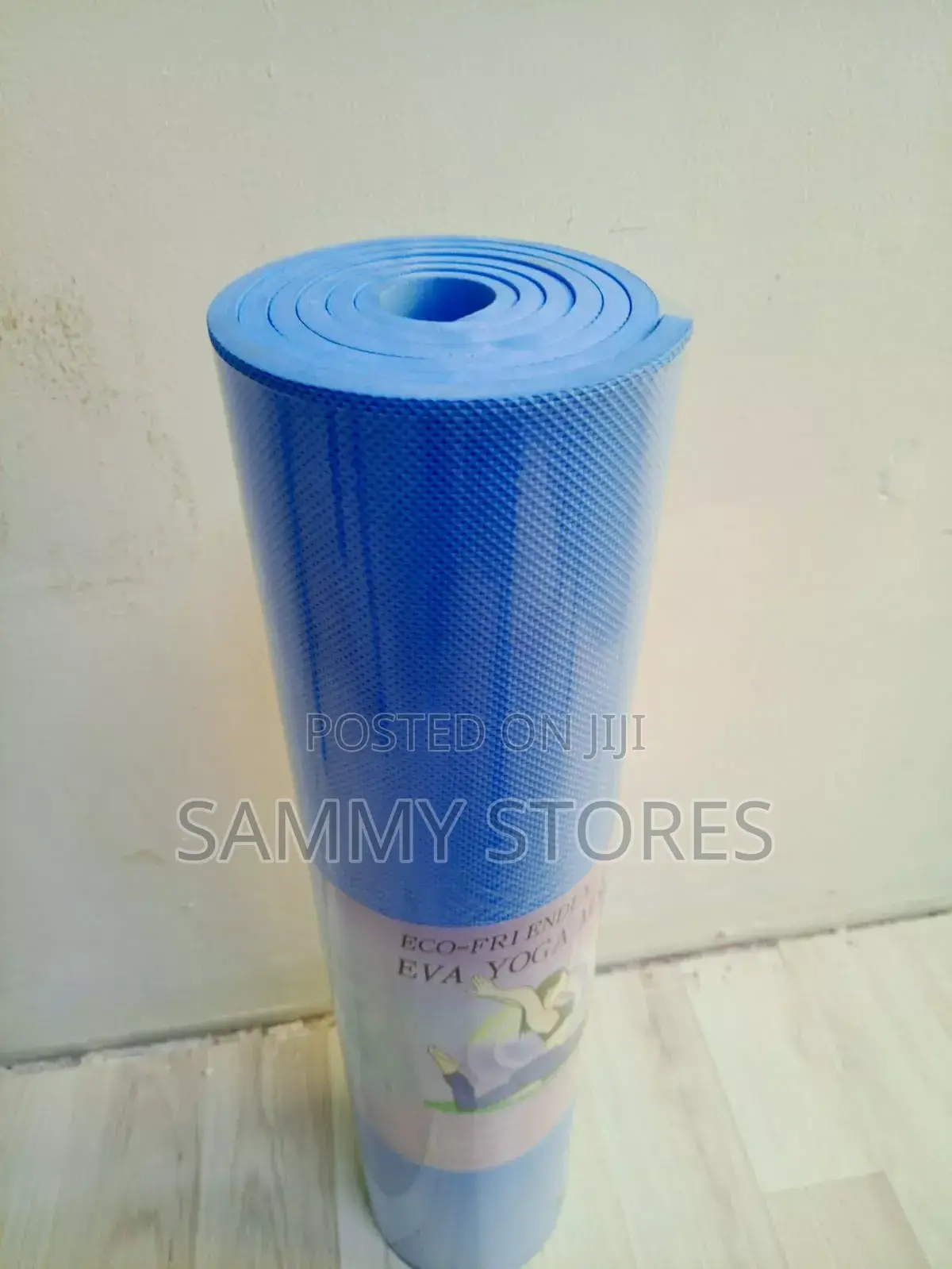 Eco EVA Yoga Mat – Thick Comfortable Exercise for Yoga Stretching