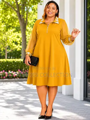 Shift Dress Senori Material,sizes 44-52