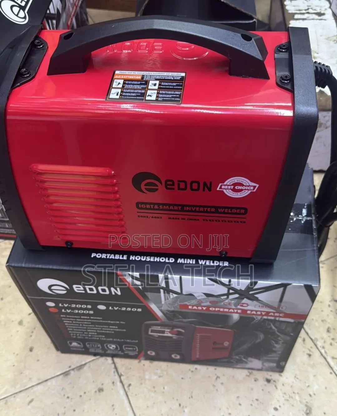 Edon Portable DC Inverter Arc Welder Lv 300 S