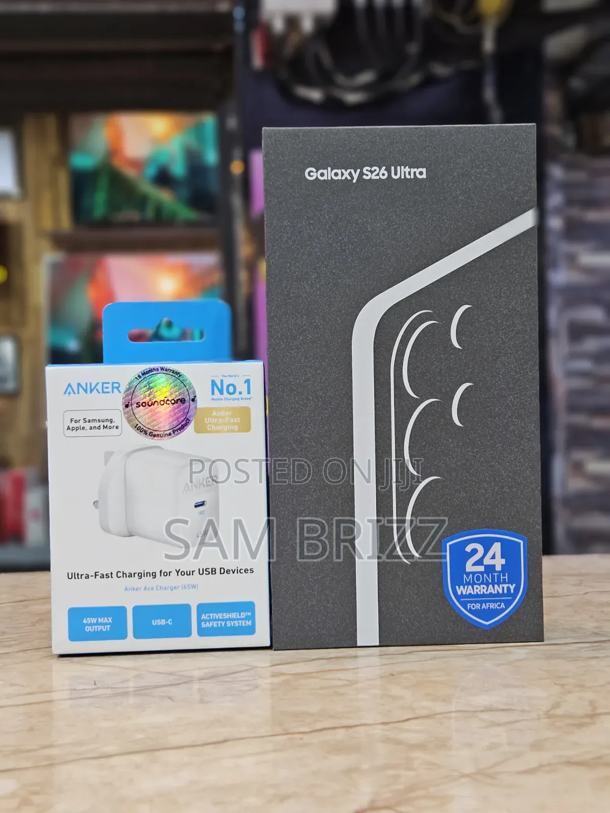 New Samsung Galaxy S26 Ultra 5G 256 GB Black