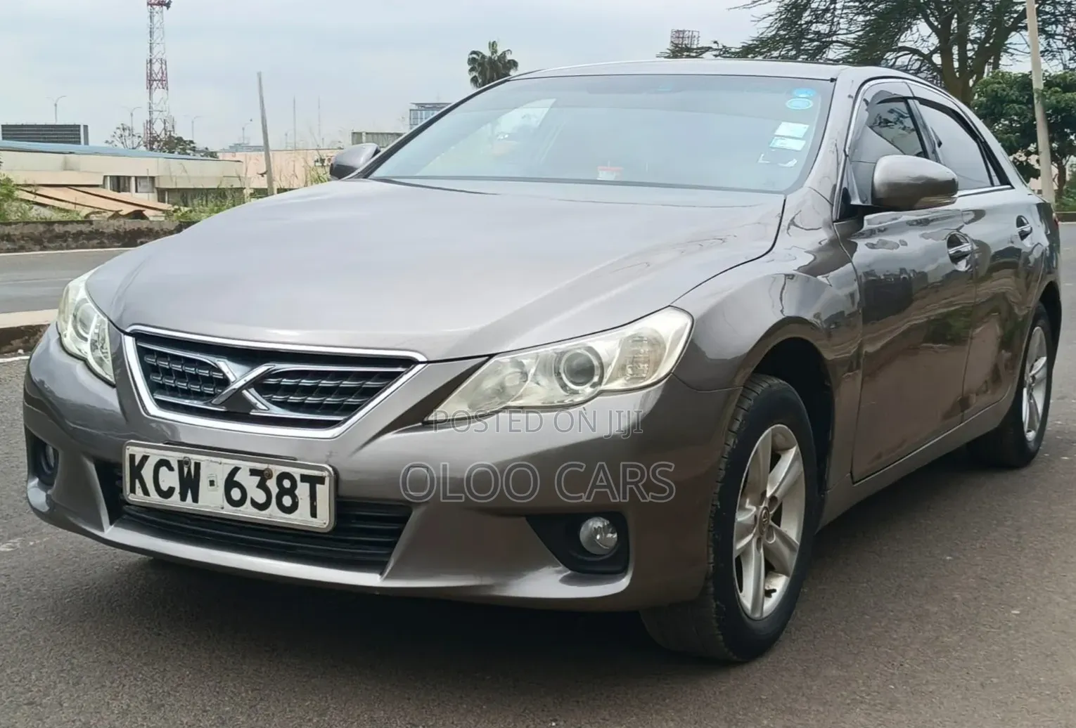 Toyota Mark X 2012 Silver
