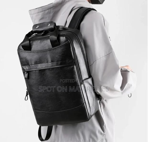 Classic Leather Backpacks Restocked. Black, Coffee Brown. - thumbnail 4